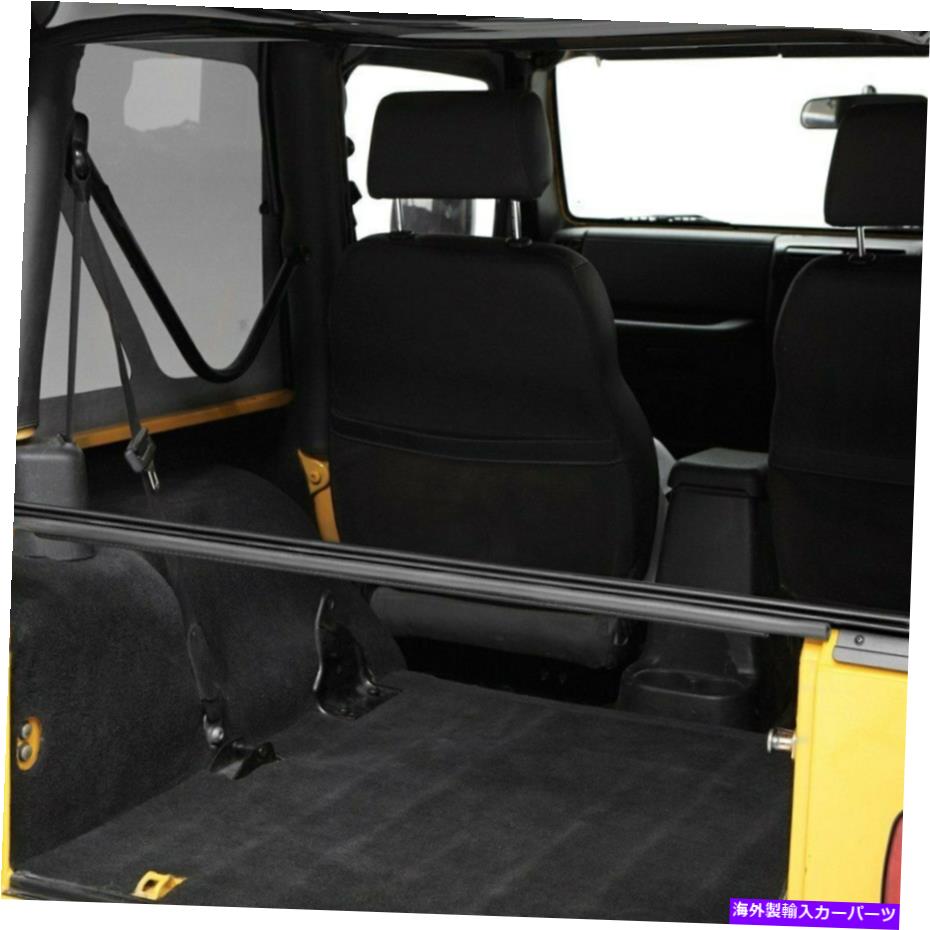 幌 Jeep Wrangler 1997-2006 Bestopブラック交換テールゲートバーの場合 For Jeep Wrangler 1997-2006 Bestop Black Replacement Tailgate Bar【並行輸入品】