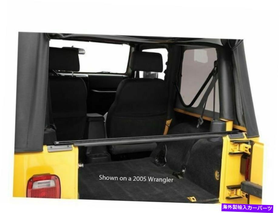 幌 2018年Jeep Wrangler JKソフトトップハードウェアキットBestop 67299rs For 2018 Jeep Wrangler JK Soft Top Hardware Kit Bestop 67299RS【並行輸入品】