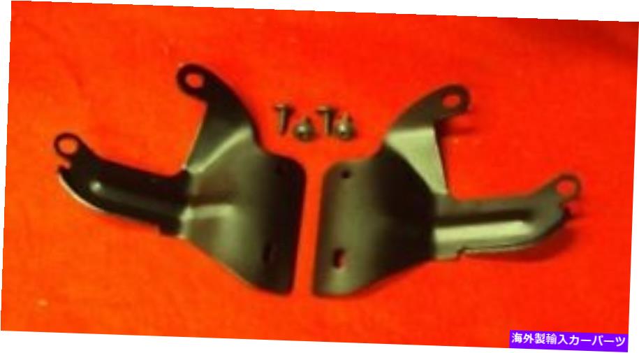 幌 ジープラングラーJK 2ドアソフトトップロールバーブラケット＆ネジ2007-2018 JEEP WRANGLER JK 2 DOOR SOFT TOP ROLL BAR BRACKETS & SCREWS 2007 - 2018【並行輸入品】