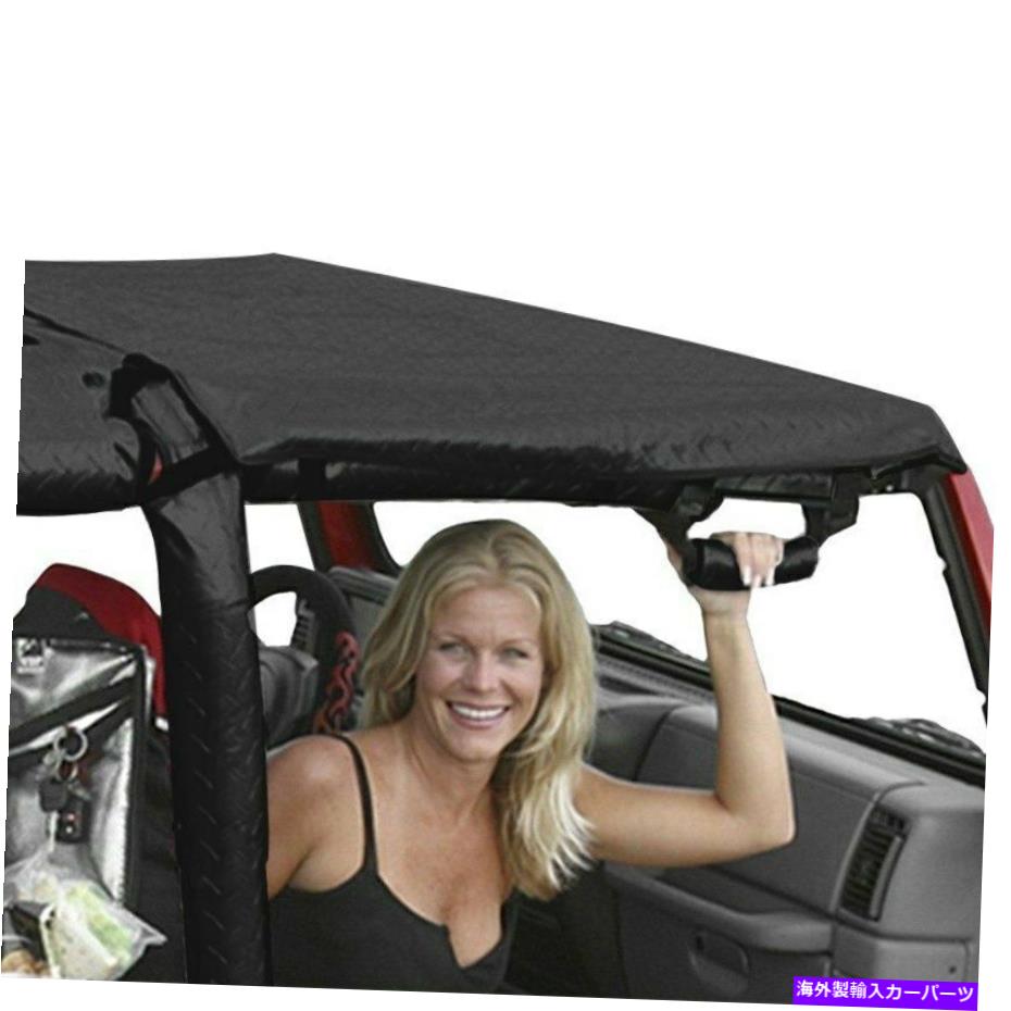 幌 ジープラングラー97-06 VDPブラックダイヤモンドダイヤモンドプレートカリフォルニアブリーフトップ For Jeep Wrangler 97-06 VDP Black Diamond Diamond Plate California Brief Top【並行輸入品】 44,550円