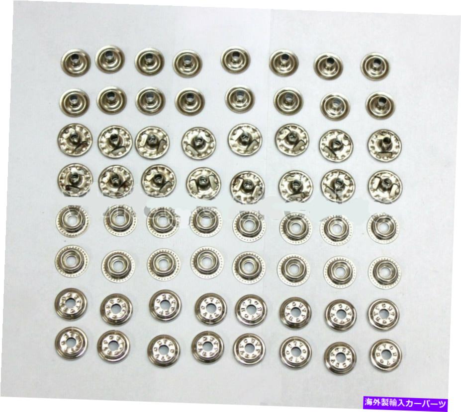 幌 Suzuki Samurai SJ410＆SJ413ジプシーに適した16セットのソフトトップメスボタンセット Soft Top Female Button Set of 16 set Fit For Suzuki Samurai SJ410 & SJ413 Gypsy【並行輸入品】