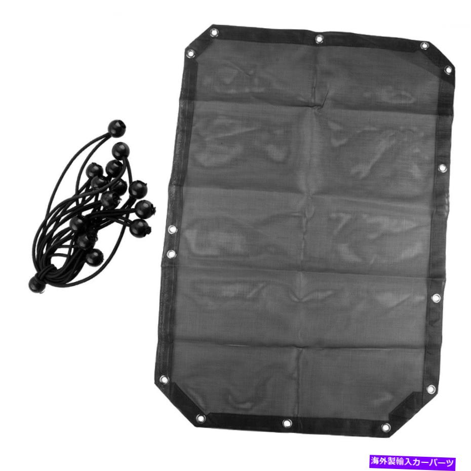 幌 サンシェードメッシュサンシェードソフトトップカバージープラングラーJK JKU 2DOOR新しいフィット Sunshade Mesh Sun Shade Soft Top Cover Fit for Jeep Wrangler JK JKU 2Door New【並行輸入品】