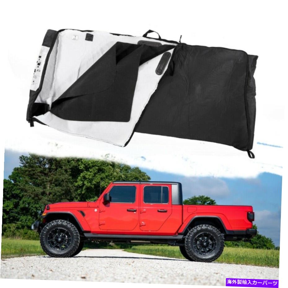 幌 2018-2022のソフトトップウィンドウストレージバッグ Soft Top Window Storage Bag For 2018-2022 Jeep Wrangler JL JLU Jeep Gladiator JT【並行輸入品】