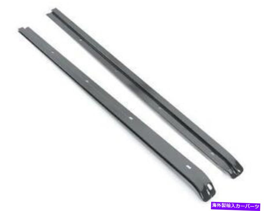 幌 76-95のランパージフロントガラスヘッダーチャンネルJeep Wrangler YJ&CJ-7 901001ブラック Rampage Windshield Header Channel for 76-95 Jeep Wrangler YJ & CJ-7 901001 Black【並行輸入品】