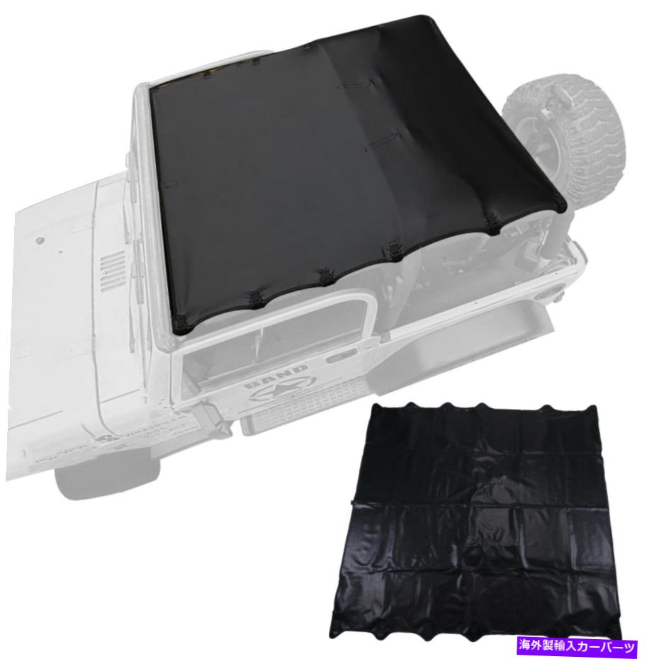幌 拡張ビキニトップルーフカバーレザーサンシェードフィット1997-2006ジープラングラーTJ Extended Bikini Top Roof Cover Leather Sunshade Fits 1997-2006 Jeep Wrangler TJ【並行輸入品】|Us Custom Parts Shop USDM