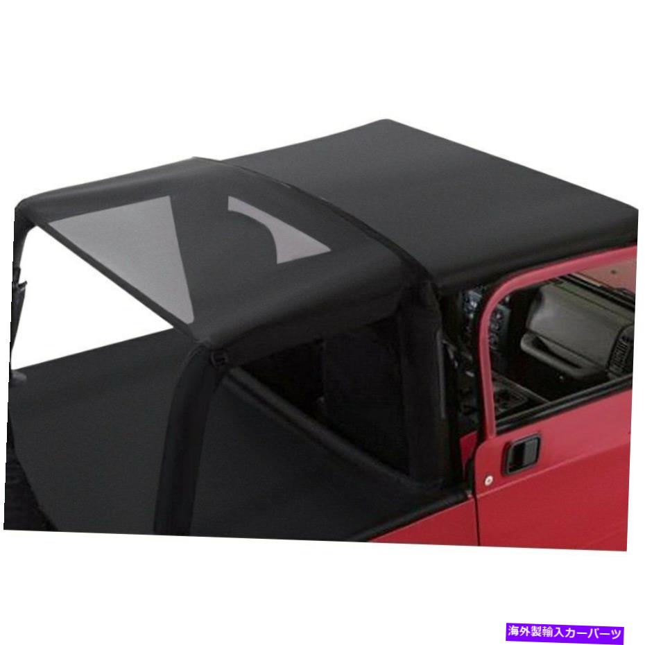 幌 Jeep Wrangler 1997-2006 Rampage 94301 Black Mesh Combo Sun Brief Top For Jeep Wrangler 1997-2006 Rampage 94301 Black Mesh Combo Sun Brief Top【並行輸入品】｜Us Custom Parts Shop USDM 84,095円