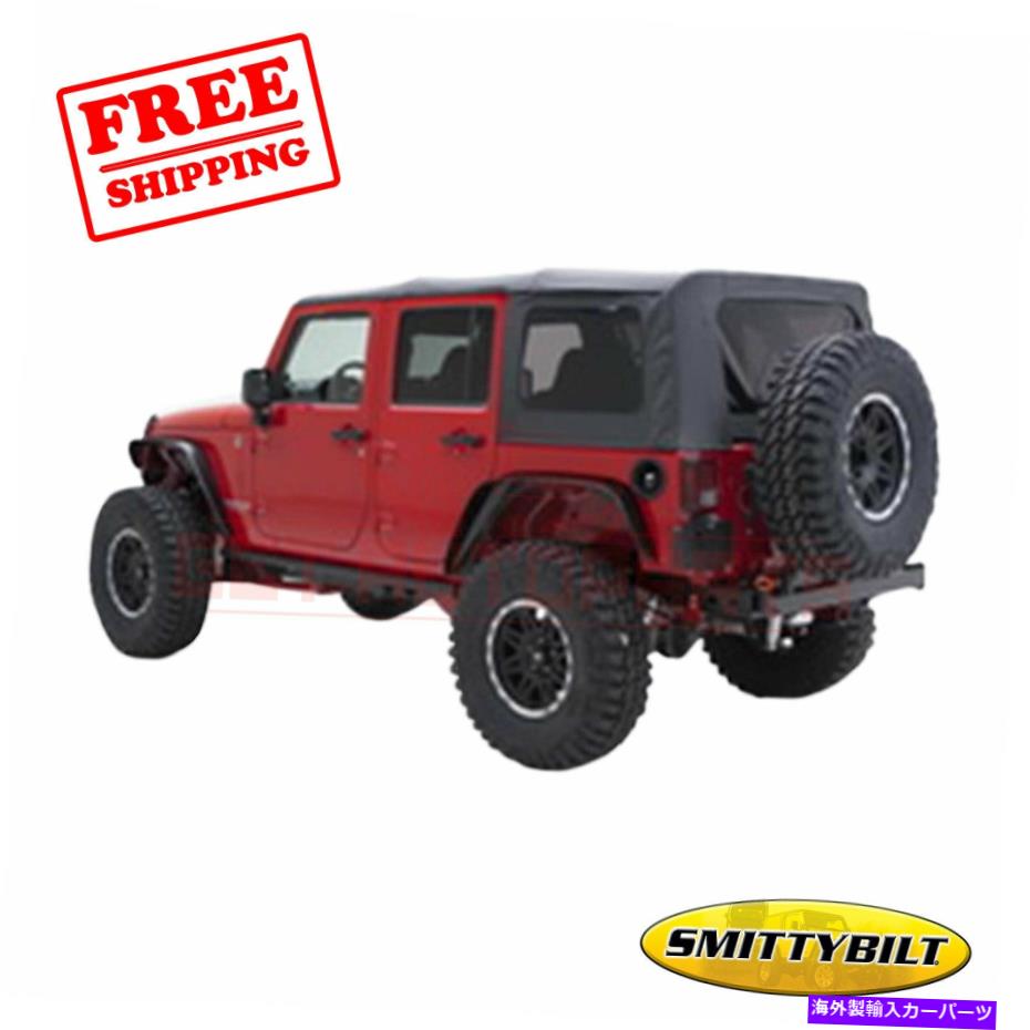 幌 Smittybilt Soft Top White Style Fabric for Suzuki Samurai 86-94 Smittybilt Soft Top White Style Fabric for Suzuki Samurai 86-94【並行輸入品】