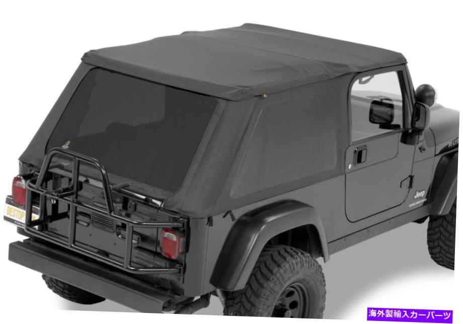 幌 Bestop 56821-35トレックトップNXソフトトップファストバックフレームレス2004-06ジープラングラーLJ Bestop 56821-35 Trektop NX Soft Top Fastback Frameless 2004-06 Jeep Wrangler LJ【並行輸入品】