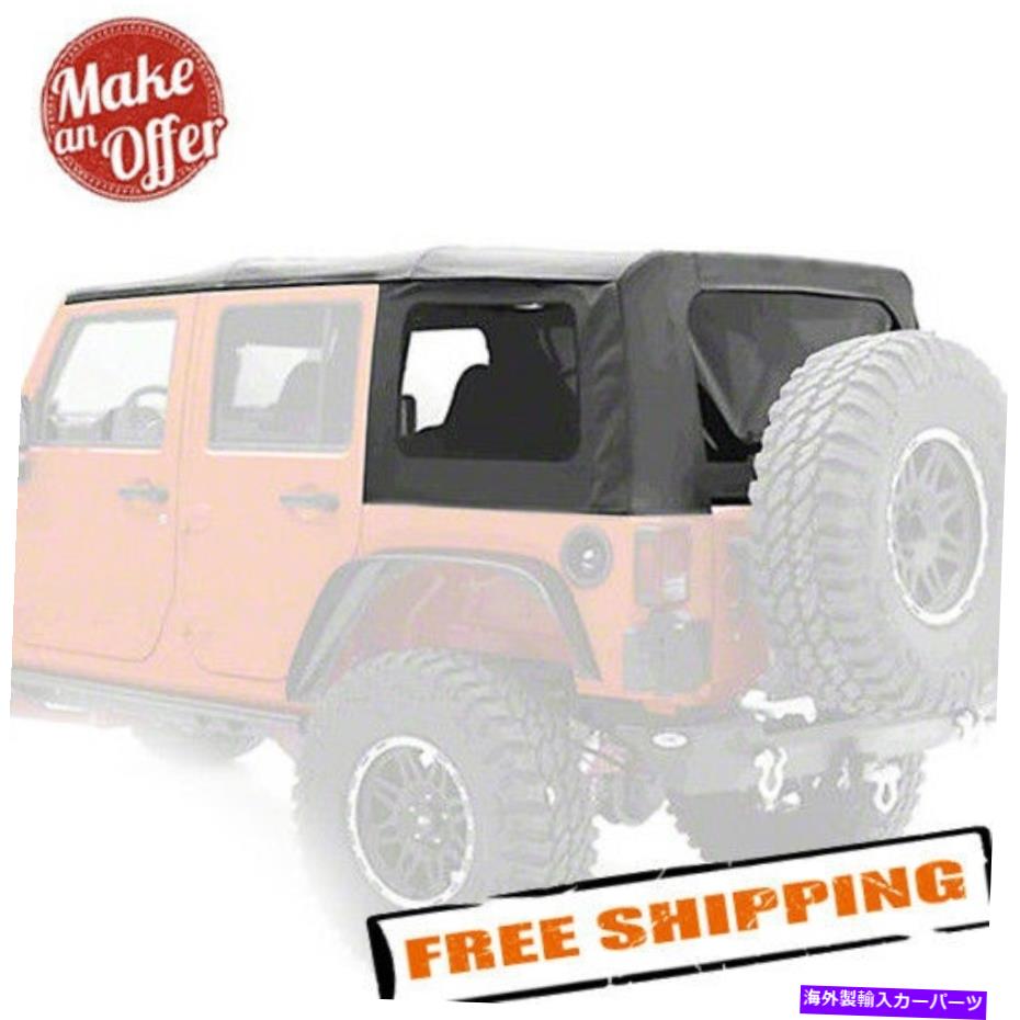 幌 Smittybilt 9080235 OEM交換ソフトトップ2007-2009 Jeep Wrangler JK 4 Dr Smittybilt 9080235 OEM Replacement Soft Top for 2007-2009 Jeep Wrangler JK 4 Dr【並行輸入品】