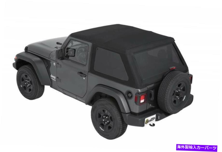 幌 Bestop 56862-35 Trektop NX Soft Top for 2018-2021 Jeep Wrangler 2ドア Bestop 56862-35 Trektop NX Soft Top for 2018-2021 Jeep Wrangler 2 Door【並行輸入品】