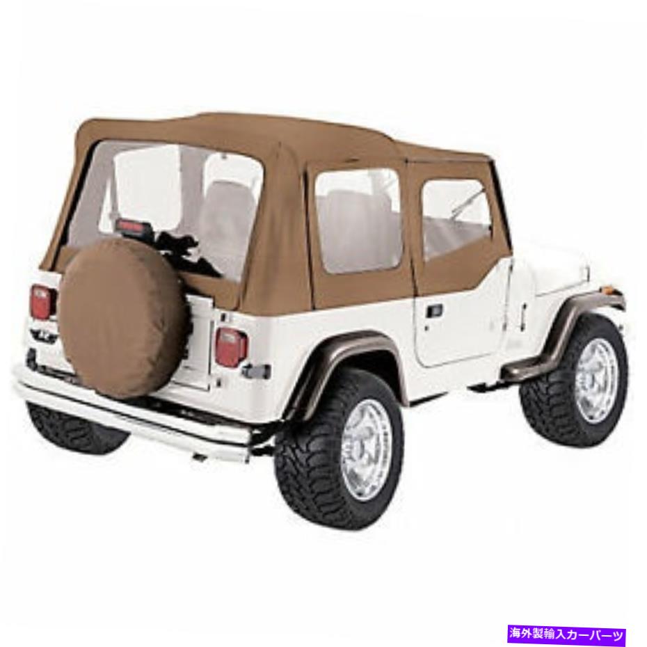 幌 ランパージ完全なソフトトップw/フレームフィット87-95ジープラングラーYJ 68117スパイスデニム Rampage Complete Soft Top w/ Frame fits 87-95 Jeep Wrangler YJ 68117 Spice Denim【並行輸入品】|Us Custom Parts Shop USDM