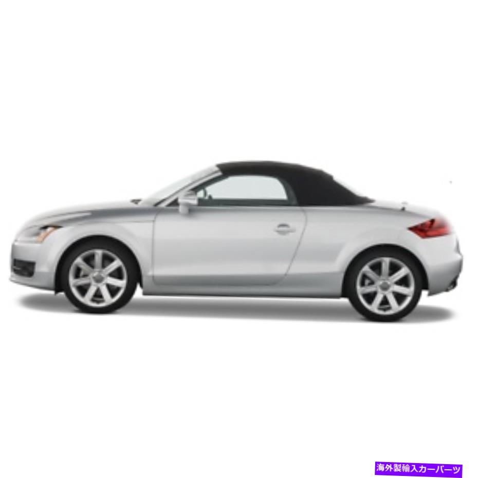 幌 Audi TT 2007-2013ガラス窓とブラックTwillfast II RPC付きコンバーチブルソフトトップ Audi TT 2007-2013 Convertible Soft Top With Glass Window Black Twillfast II RPC【並行輸入品】