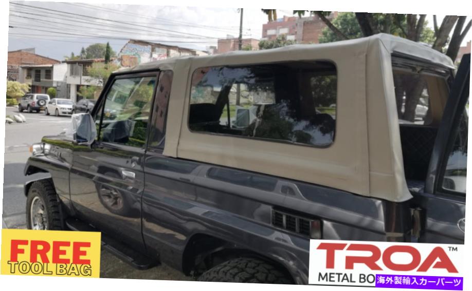 幌 FJ 73ソフトトップ。無料のツールバッグ（カーキまたは黒） FJ 73 Soft Top. FREE TOOL BAG (Khaki or Black)【並行輸入品】