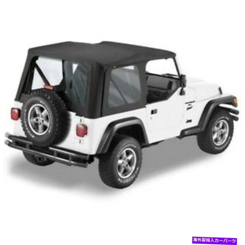 幌 79122-01 Bestop New Soft Top Black for Jeep Wrangler 1997-2002 79122-01 Bestop New Soft Top Black for Jeep Wrangler 1997-2002【並行輸入品】