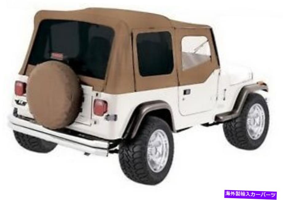 幌 Rampage 68217完全なソフトトップキットは87-95ラングラー（YJ）に適合します Rampage 68217 Complete Soft Top Kit Fits 87-95 Wrangler (YJ)【並行輸入品】