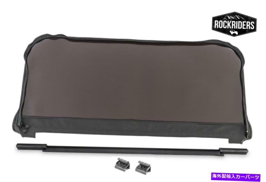 幌 交換用リアリフトゲート着色ウィンドウとバーキットソフトトップ2011-17ジープラングラー Replacement Rear Liftgate Tinted Window & Bar Kit Soft Top 2011-17 Jeep Wrangler【並行輸入品】