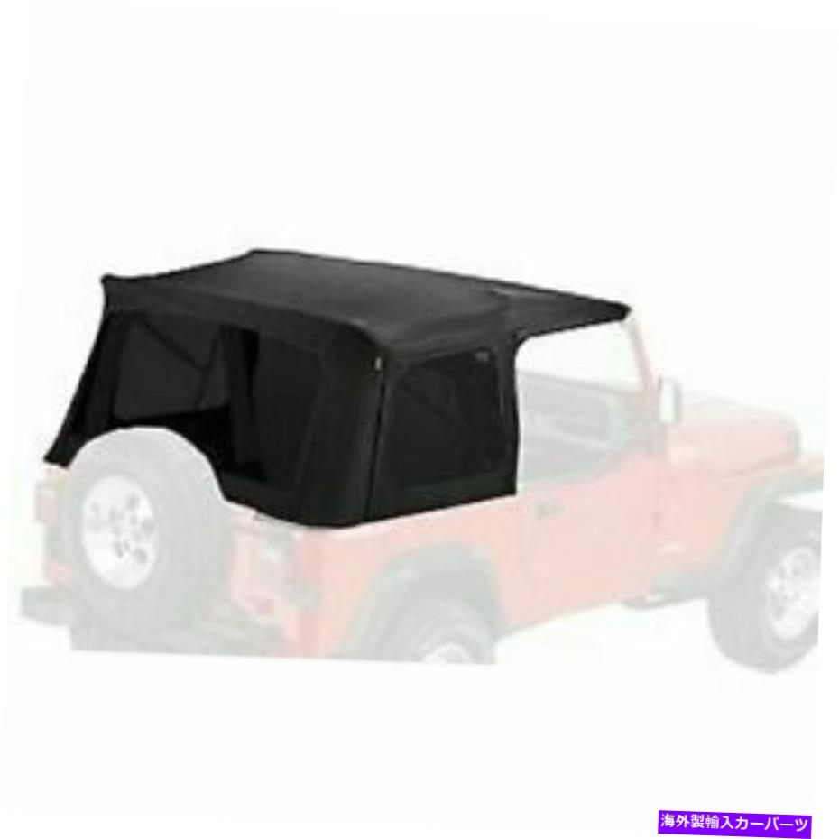 幌 Bestop 55729-15ソフトトップスーパートップ交換肌ポリマークロスブラックデニム Bestop 55729-15 Soft Top Supertop Replacement Skin Polymer Cloth Black Denim【並行輸入品】