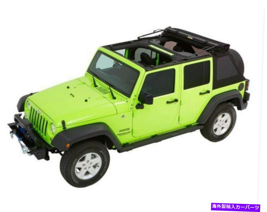 幌 Bestop 54923-17トレックトップNXグライドソフトトップブラックツイル07-18ラングラーJKU 4DR Bestop 54923-17 Trektop NX Glide Soft Top Black Twill For 07-18 Wrangler JKU 4Dr【並行輸入品】 170,225円