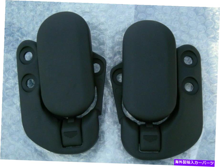 幌 Mazda Miata MX5ソフトトップルーフロックラッチ左＆右コンバーチブルロードスタージャパン MAZDA MIATA MX5 SOFT TOP ROOF LOCK LATCH LEFT & RIGHT CONVERTIBLE Roadster JAPAN【並行輸入品】