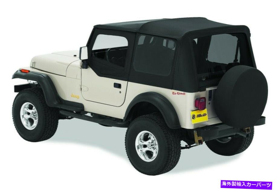 幌 OEMハードウェアブラックデニム用のBestopの交換、Wrangler TJ。 51121-15 Bestop Replace-A-Top for OEM Hardware-Black Denim, for Wrangler TJ; 51121-15【並行輸入品】