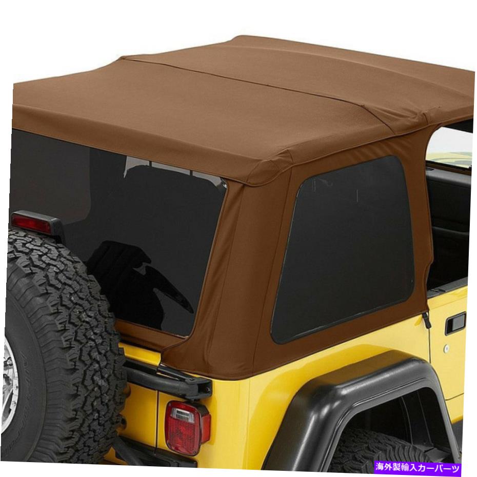 幌 Bestop 56820-37トレックトップスライススラントバックソフトトップ97-06ジープラングラーTJ Bestop 56820-37 Trektop Slice Slantback Soft Top for 97-06 Jeep Wrangler TJ【並行輸入品】｜Us Custom Parts Shop USDM