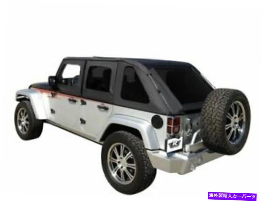 幌 07-18のソフトトップジープラングラーJK無ウミテッドルビコンサハラXスポーツ70th JS45R6 Soft Top For 07-18 Jeep Wrangler JK Unlimited Rubicon Sahara X Sport 70th JS45R6【並行輸入品】|Us Custom Parts Shop USDM