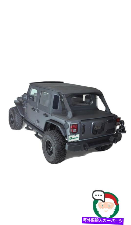 幌 Rampage 990135 Tonneau 2007-2018 Jeep Wranglerとのフレームレストレイルトップ Rampage 990135 Frameless Trail Top with Tonneau 2007-2018 Jeep Wrangler【並行輸入品】