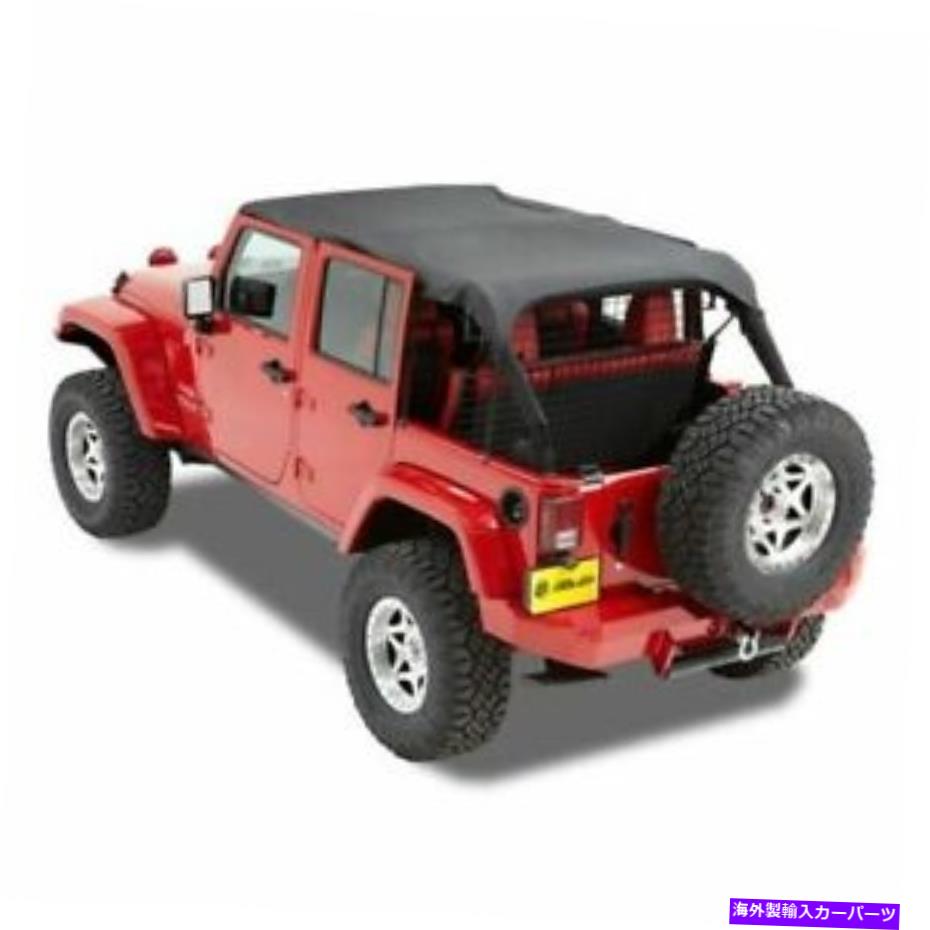 幌 Bestop 52584-35ソフトトップサファリヘッダービキニポリマークロスブラックダイヤモンド新しい Bestop 52584-35 Soft Top Safari Header Bikini Polymer Cloth Black Diamond NEW【並行輸入品】