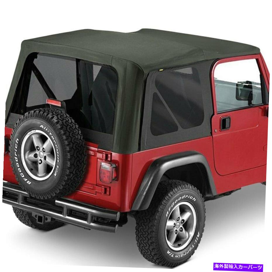 幌 ジープラングラー97-06リプレイブラックダイヤモンドファブリック交換ソフトトップ For Jeep Wrangler 97-06 Replay Black Diamond Fabric Replacement Soft Top【並行輸入品】 96,437円