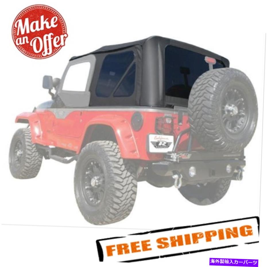 幌 Rampage Products 912835 1997年から2006年のジープラングラーTJの工場交換トップ Rampage Products 912835 Factory Replacement Top for 1997-2006 Jeep Wrangler TJ【並行輸入品】