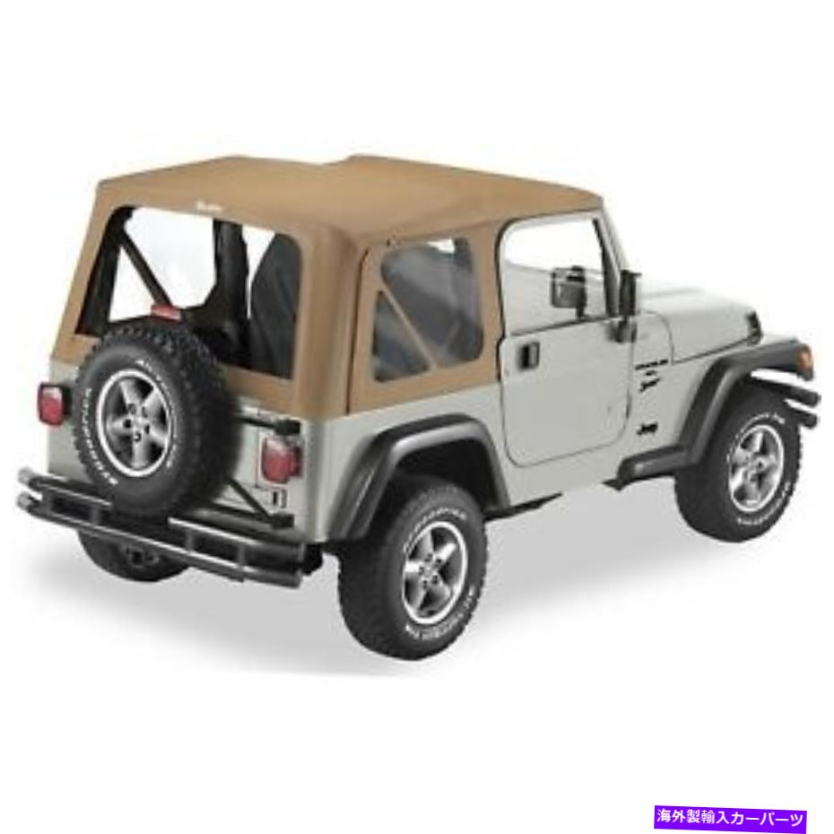 幌 51127-37 Bestop Jeep Wranglerの新しいソフトトップスパイス1997-2002 51127-37 Bestop New Soft Top Spice for Jeep Wrangler 1997-2002【並行輸入品】