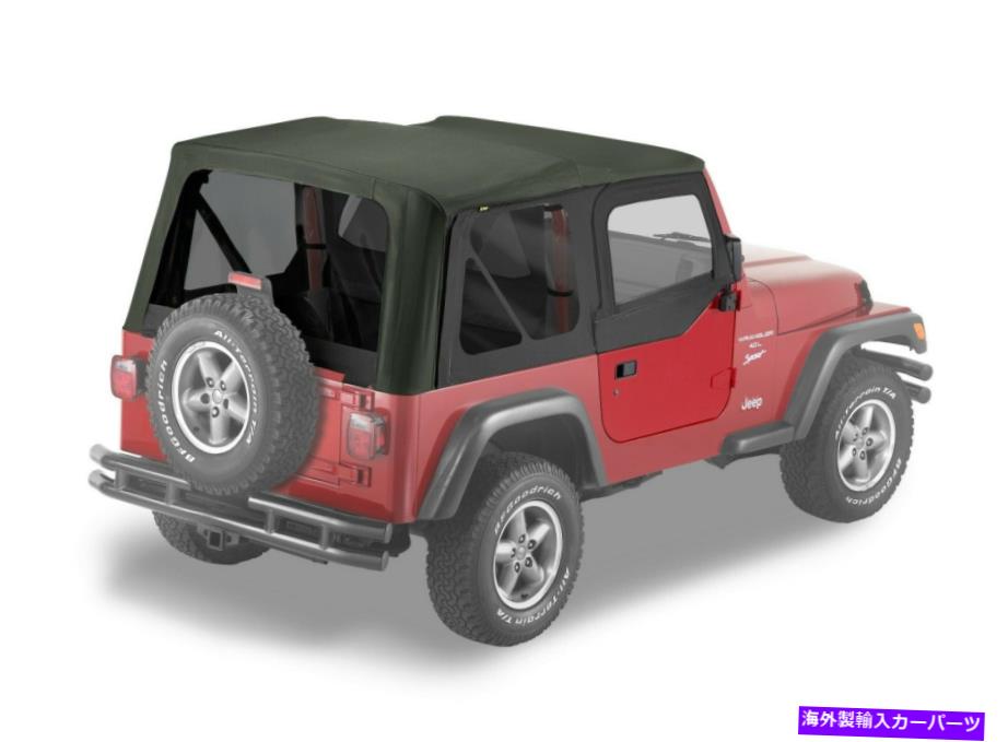 幌 OEMハードウェアブラックデニム用のBestopの交換、Wrangler TJ。 51124-15 Bestop Replace-A-Top for OEM Hardware-Black Denim, for Wrangler TJ; 51124-15【並行輸入品】