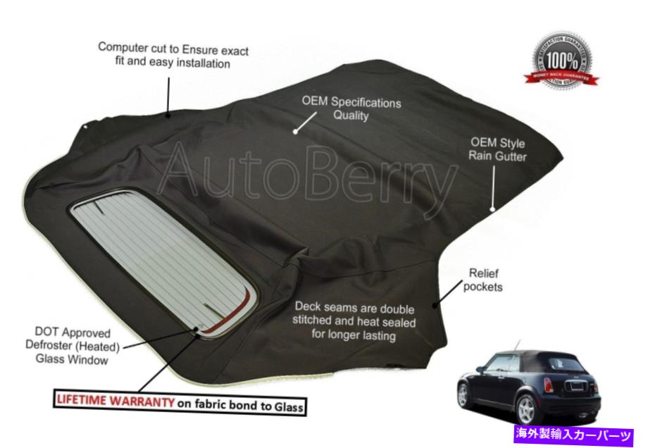 BMW MINI コンバーチブル　ソフトトップ　幌　純正品 BMW MINI コンバーチブル ソフトトップ 幌 純正品 幌・ソフト