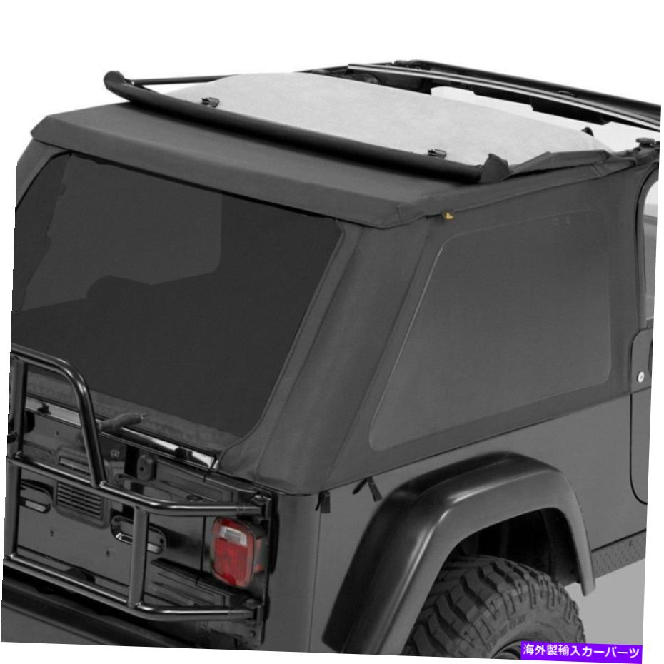 幌 ジープラングラー04-06トレックトップNXブラックダイヤモンド完全交換ソフトトップ For Jeep Wrangler 04-06 Trektop NX Black Diamond Complete Replacement Soft Top【並行輸入品】