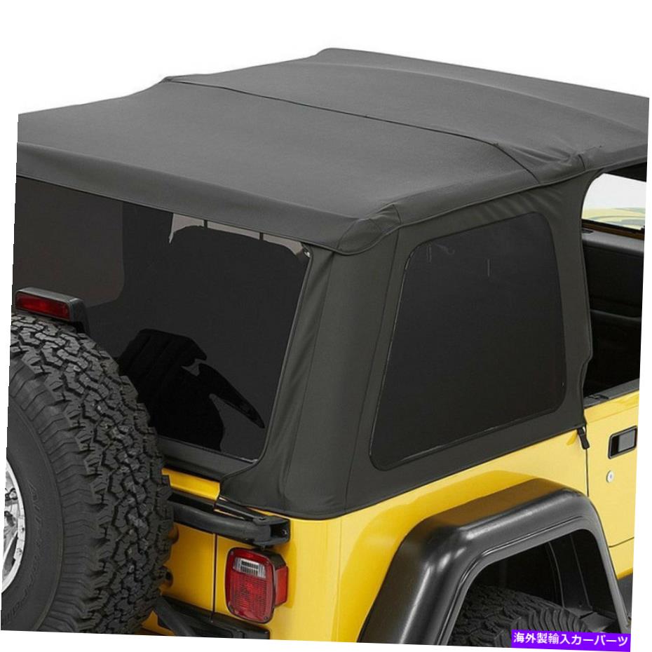 【楽天市場】幌 Bestop 5692017トレックトップブラックツイルファブリックソフトトップ9706ジープラングラーTJ Bestop