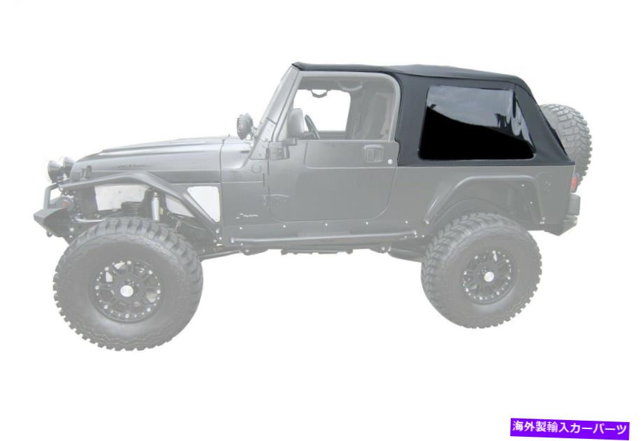 幌 ランパージ109635フレームレスソフトトップキットセイルクロスフィット04-06ラングラー(TJ) Rampage 109635 Frameless Soft Top Kit Sailcloth Fits 04-06 Wrangler (TJ)【並行輸入品】|Us Custom Parts Shop USDM