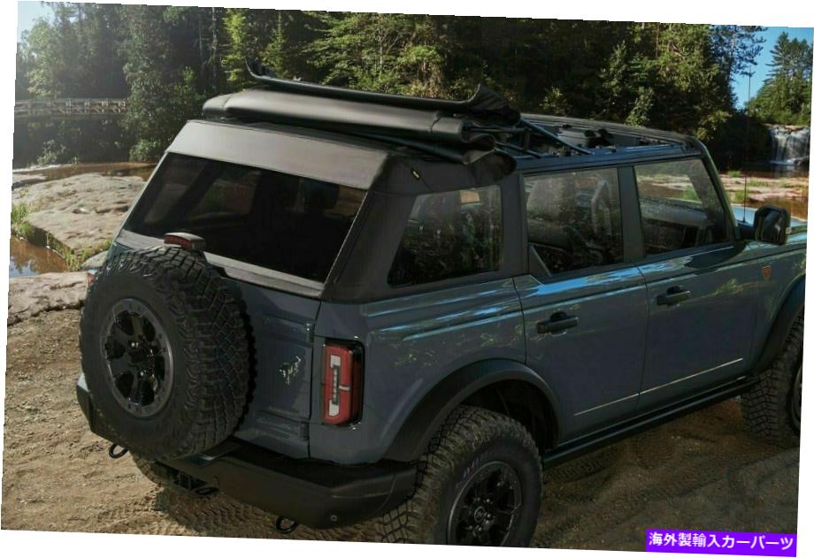 幌 Bestop 56873-35トレックトップスラントバックソフトトップ21-22フォードブロンコ4 dr Bestop 56873-35 Trektop Slantback Soft Top For 21-22 Ford Bronco 4 DR【並行輸入品】｜Us Custom Parts Shop USDM