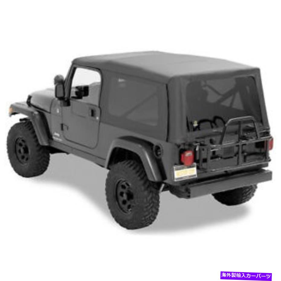 幌 ジープラングラーTJ 97-06 LJ 04-06ブラックダイヤモンドトップソフト58710-35 Fits Jeep Wrangler TJ 97-06 LJ 04-06 Black Diamond Tops Soft 58710-35【並行輸入品】