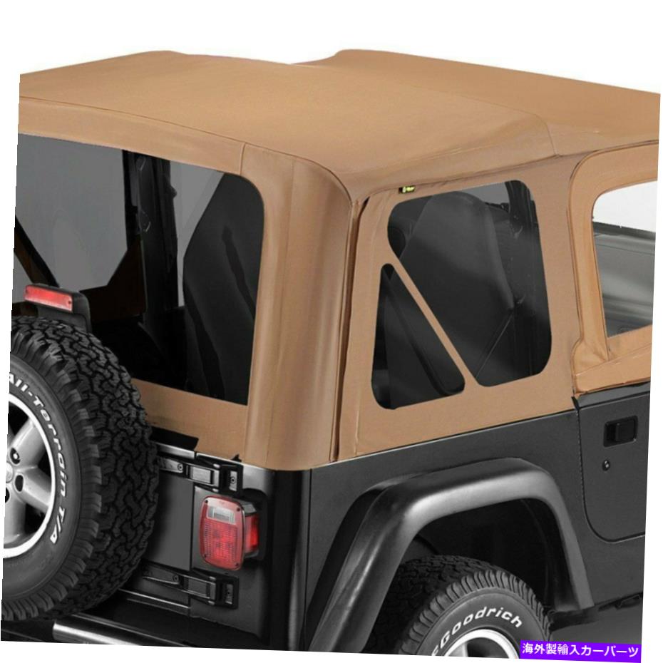 幌 Jeep Wrangler 1997-2002 Bestop 51127-37交換 - スパイスソフトトップ For Jeep Wrangler 1997-2002 Bestop 51127-37 Replace-a-Top Spice Soft Top【並行輸入品】
