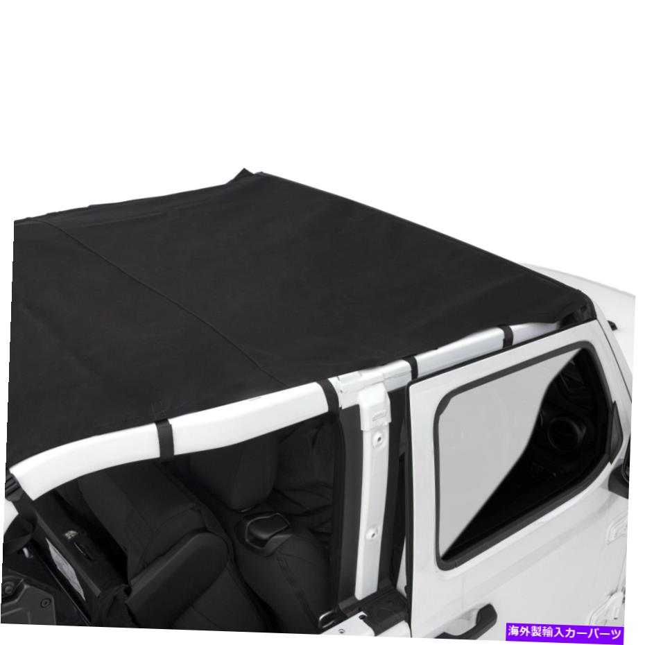 幌 Jeep Wrangler 2018-2022 Rampage 90435ブラックダイヤモンドカリフォルニアブリーフトップ For Jeep Wrangler 2018-2022 Rampage 90435 Black Diamond California Brief Top【並行輸入品】