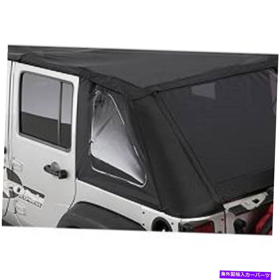幌 Smittybilt07-18フィットジープラングラー4DRソフトトップコンボOEM交換用品着色 Smittybilt 07-18 Fits Jeep Wrangler 4dr Soft Top Combo OEM Replacement Tinted【並行輸入品】