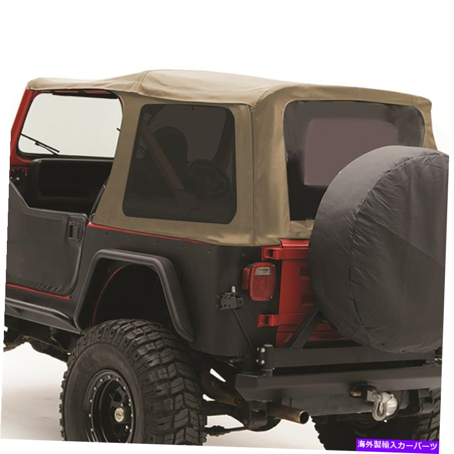 幌 Smittybilt 9870217交換ソフトトップフィット87-95ラングラー（YJ） Smittybilt 9870217 Replacement Soft Top Fits 87-95 Wrangler (YJ)【並行輸入品】