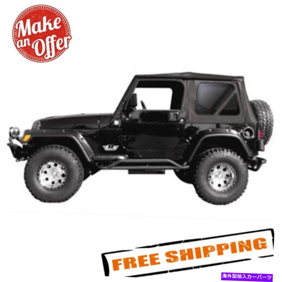 幌 Rampage Products 68735 1997年から2006年のジープラングラーTJの完全な交換トップ Rampage Products 68735 Complete Replacement Top for 1997-2006 Jeep Wrangler TJ【並行輸入品】