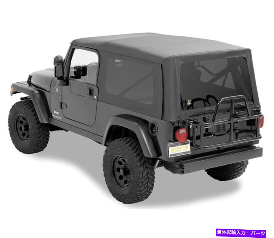 幌 Bestop PN 54721-35 SuperTop NX Soft Top in Black Diamond Fitts Wrangler LJ 04-06 Bestop PN 54721-35 Supertop NX Soft Top in Black Diamond Fits Wrangler LJ 04-06【並行輸入品】