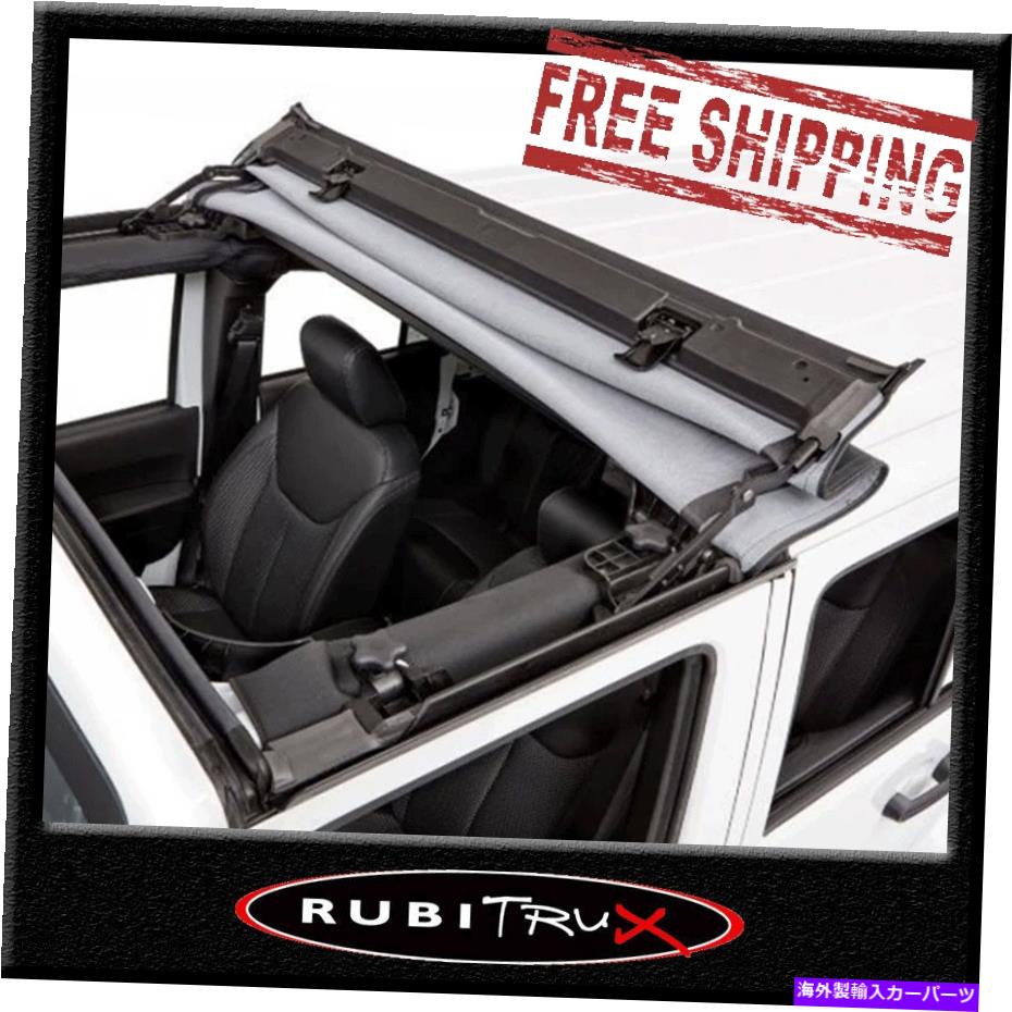 幌 2007-2018のハードトップブラックツイルのためのBestop Sunrider Jeep Wrangler JK 52453-17 Bestop Sunrider for Hard Top Black Twill for 2007-2018 Jeep Wrangler JK 52453-17【並行輸入品】