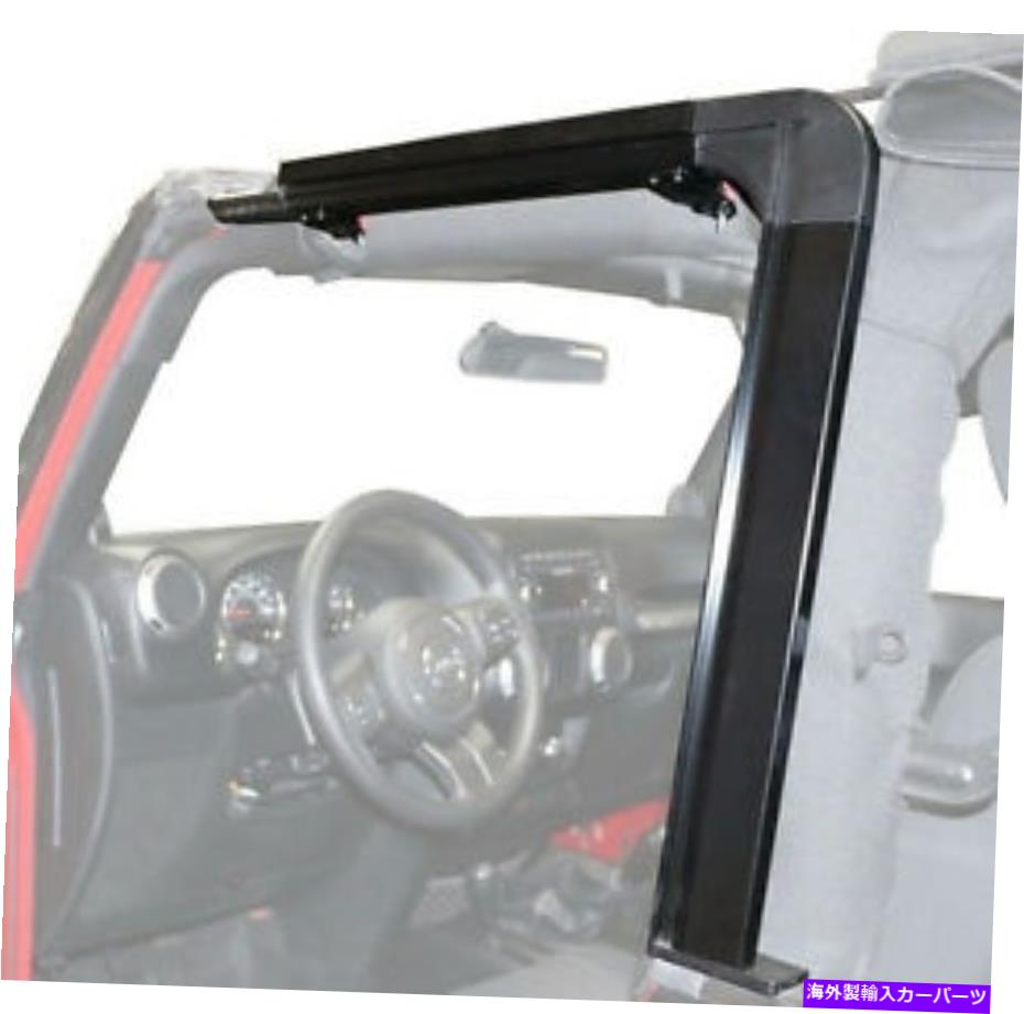 幌 ソフトトップ61099用のドアサラウンドとノブジープラングラー2ドア2007-2009 DOOR SURROUNDS & KNOBS for Soft Top 61099 for Jeep Wrangler 2 Door 2007-2009【並行輸入品】|Us Custom Parts Shop USDM