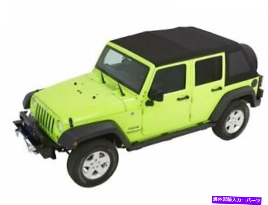 幌 07-18のソフトトップジープラングラーjk無制限サハラxルビコンスポーツ70th gg49x2 Soft Top For 07-18 Jeep Wrangler JK Unlimited Sahara X Rubicon Sport 70th GG49X2【並行輸入品】