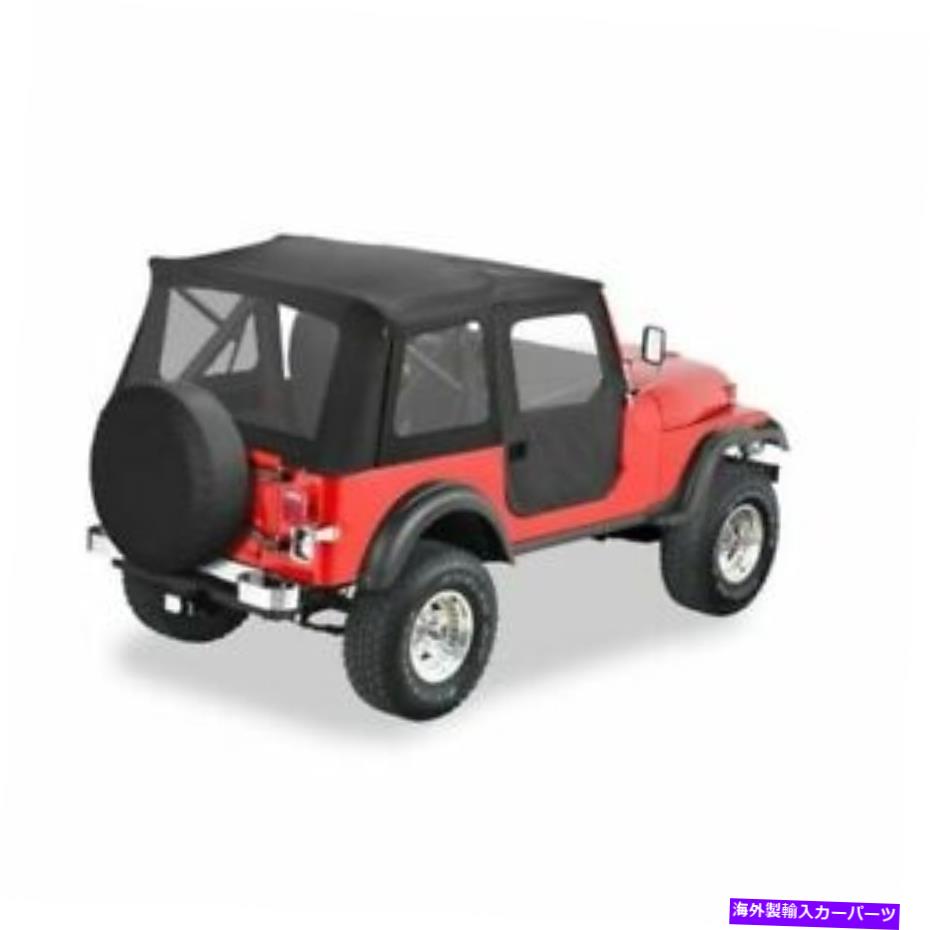 幌 Bestop 51595-01スーパートップクラシックソフトトップブラック1959-1960 Jeep CJ5 New Bestop 51595-01 Supertop Classic Soft Top Black For 1959-1960 Jeep CJ5 NEW【並行輸入品】