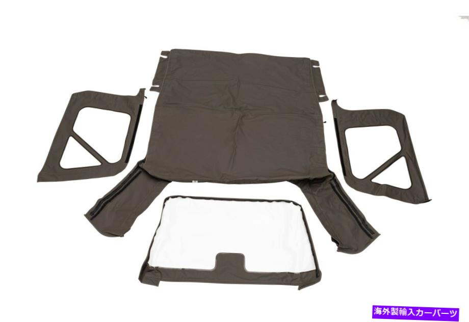 幌 Rampage 68736完全なソフトトップキットフィット97-06ラングラー（TJ） Rampage 68736 Complete Soft Top Kit Fits 97-06 Wrangler (TJ)【並行輸入品】