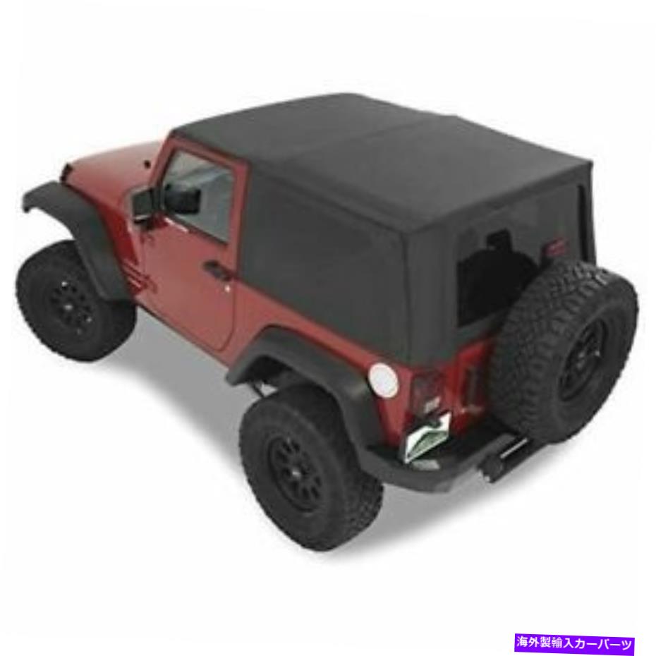 幌 Bestop 51203-35ブラックダイヤモンドリプレイ交換ソフトトップ色の窓new Bestop 51203-35 Black Diamond Replay Replacement Soft Top Tinted Windows NEW【並行輸入品】